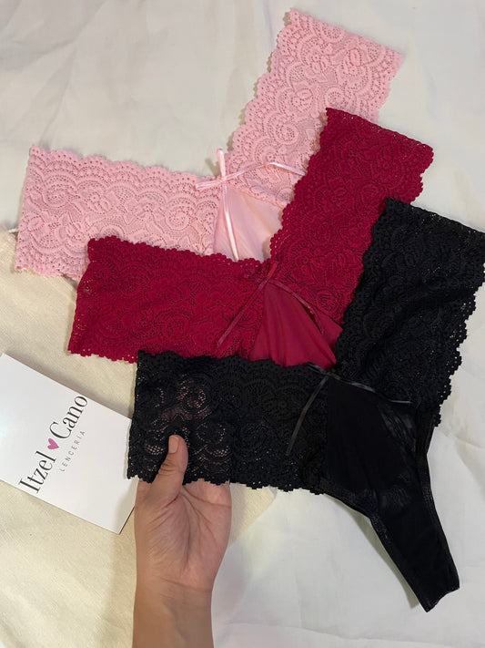 Tanga encaje Constanza
