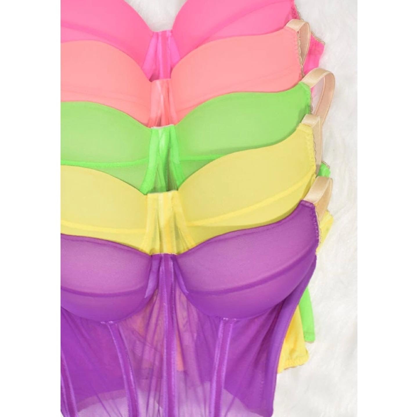Bustier neón